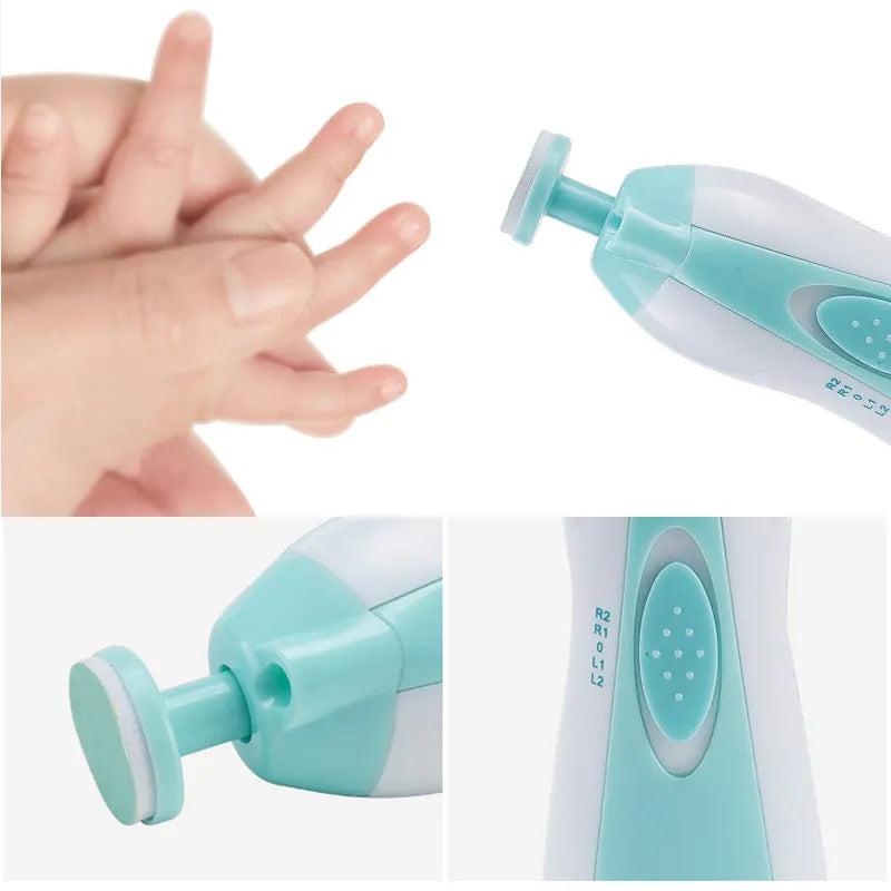 Electric nail trimmer for babies