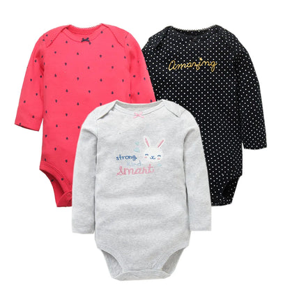 5 Pieces - Long sleeve bodysuit  0-24Month