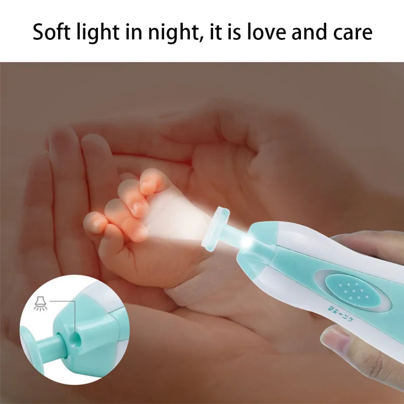 Electric nail trimmer for babies